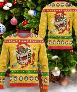 Mario Bros Laugh Out Loud Xmas Sweater, Unique Funny Christmas Gift Ideas
