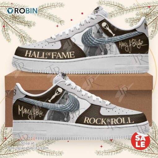Mary J. Blige Rock & Roll Hall Of Fame Air Force 1 Sneakers
