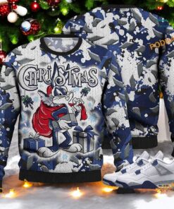 Match Jordan 4 Retro Christmas Sweater, Sweatshirt, Friends Christmas Sweater, Sweatshirt
