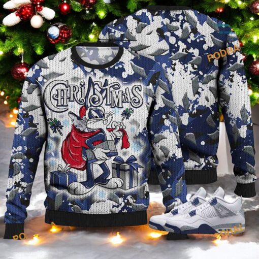 Match Jordan 4 Retro Christmas Sweater, Sweatshirt, Friends Christmas Sweater, Sweatshirt