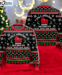 McCallister Home Security Christmas Ugly Sweater