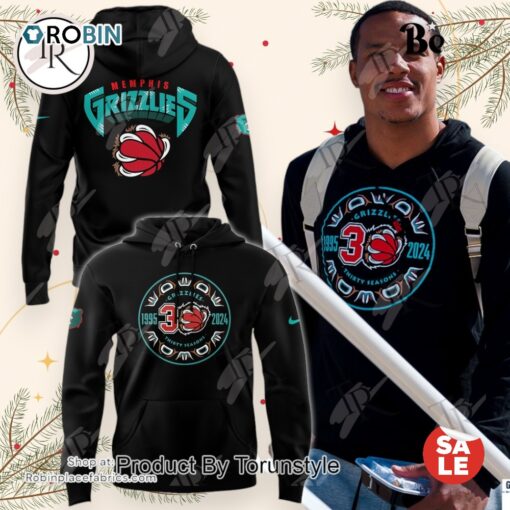 Memphis Grizzlies 30 Seasons Hoodie, Sweatshirt, Shirt