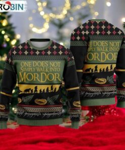 Merry Christmas You Filthy Hobbitses Ugly Christmas Sweater