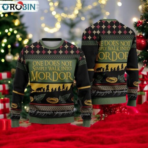 Merry Christmas You Filthy Hobbitses Ugly Christmas Sweater