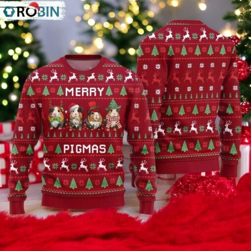 Merry Pigmas Ugly Christmas Sweater