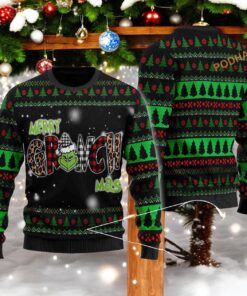 MERRYGRINCH Christmas 3D Xmas Vacation Sweater