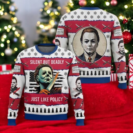 Michael Myers Xmas Sweater, Horror Movie Ugly Sweater, Friday The 13th Sweater, Horror Characters Christmas Sweater, Michael Myers Gift