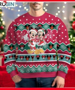 Mickey And Minnie Ugly Sweater