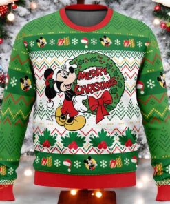 Mickey Merry Christmas Ugly Sweater Idea