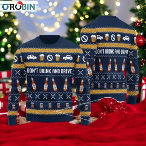 Miller Lite Don’t Drink And Drive Ugly Sweater