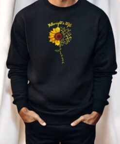 Millwright’s Wife My Heart My Hero My Millwright Sunflower Shirt