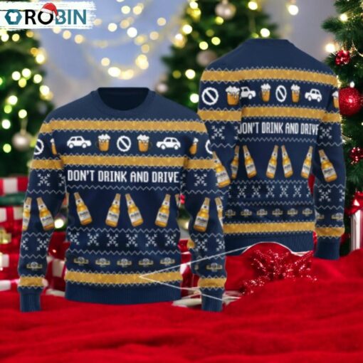 Modelo Don’t Drink And Drive Ugly Sweater