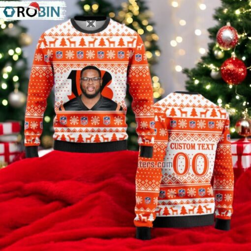 Myles Murphy Cincinnati Bengals Football Ugly Xmas Sweaters