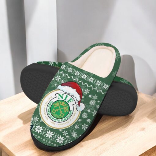 Næstved Boldklub Football Team In House Slippers