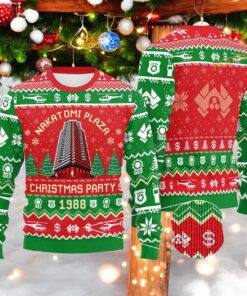Nakatomi Plaza Die Hard Movie Ugly Xmas Sweater, Creative Christmas Gifts for Couples
