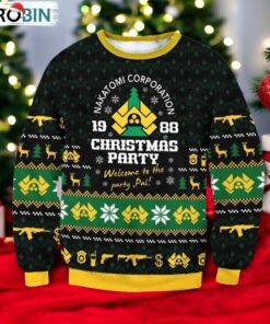 Nakatomi Plaza Party 1988 Ugly Christmas Sweater