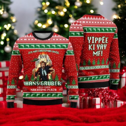 Nakatomi Plaza Ugly Sweater, Christmas Party 1988 Ugly Sweater, Die Hard Christmas Sweater, Christmas Movie Sweatshirt, Christmas Gift
