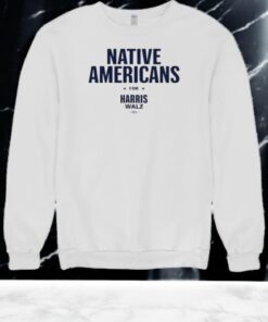 Native Americans For Harris Walz 2024 Shirt