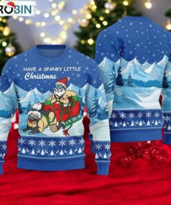 Naughty Santa Ugly Holiday Sweater