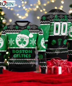 NBA Boston Celtics Special Christmas Ugly Sweater Design