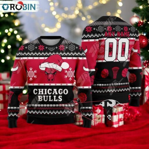 NBA Chicago Bulls Special Christmas Ugly Sweater Design
