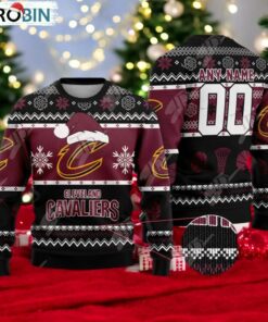 NBA Cleveland Cavaliers Special Christmas Ugly Sweater Design