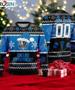 NBA Dallas Mavericks Special Christmas Ugly Sweater Design