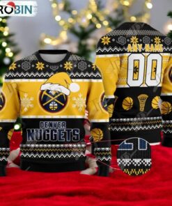 NBA Denver Nuggets Special Christmas Ugly Sweater Design