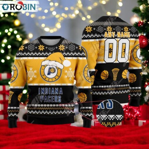 NBA Indiana Pacers Special Christmas Ugly Sweater Design