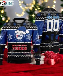 NBA Philadelphia 76ers Special Christmas Ugly Sweater Design NBA Philadelphia 76ers Special Christmas Ugly Sweater Design