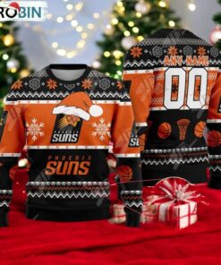 NBA Phoenix Suns Special Christmas Ugly Sweater Design