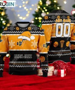 NBA Utah Jazz Special Christmas Ugly Sweater Design