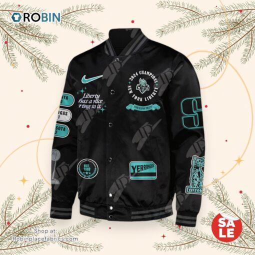 New York Liberty 2024 Champions Jacket