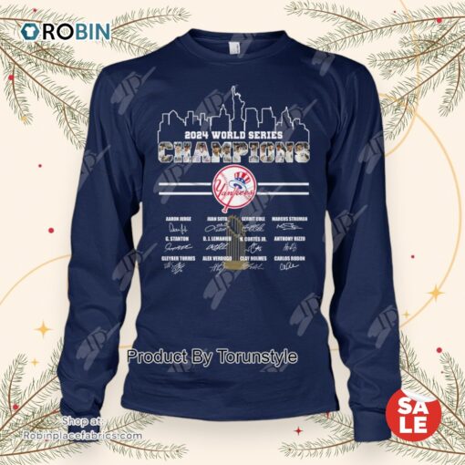 New York Yankees 2024 World Series Champions Unisex Shirt