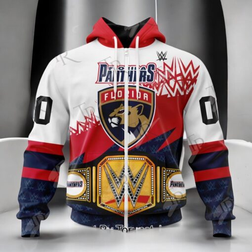 NHL Florida Panthers Special WWE Design Hoodie, Sweatshirt, Shirt
