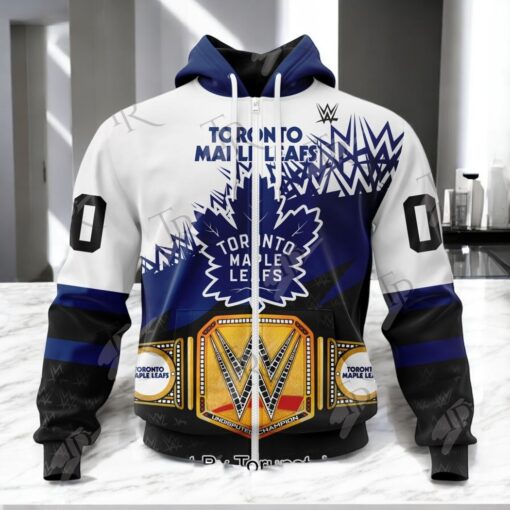 NHL Toronto Maple Leafs Special WWE Design Hoodie, Sweatshirt, Shirt