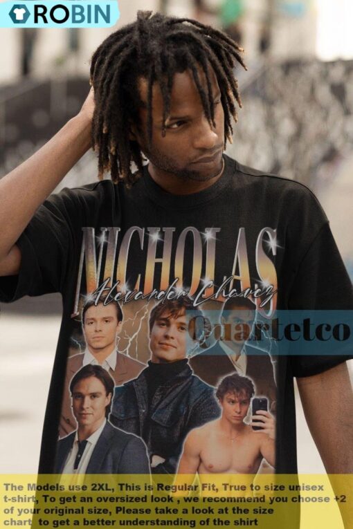 Nicholas Alexander Chavez Shirt, Vintage Retro Tshirt