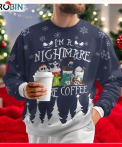 Nightmare Before Christmas Ugly Sweater, Jack Skellington Sweater