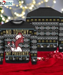 Black Cat Be Jolly Ugly Christmas Sweater For Cat Lover Christmas