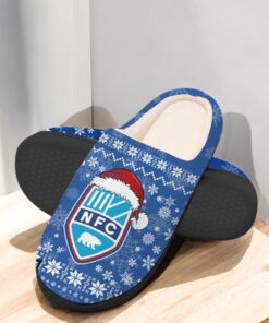 Nykøbing FC Football Team In House Slippers
