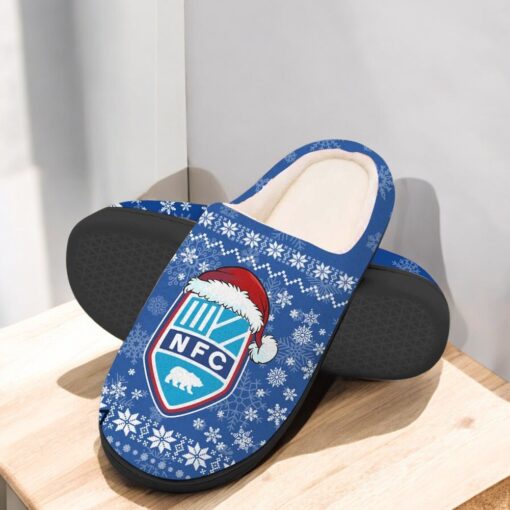 Nykøbing FC Football Team In House Slippers