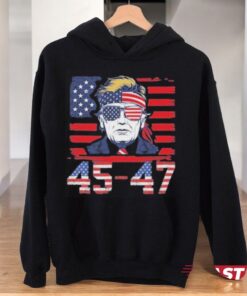 Official 45 47 Trump 2025 Funny Shirt