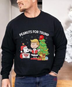 Official A Charlie Brown Christmas Peanuts For Trump Merry Christmas 2024 Shirt