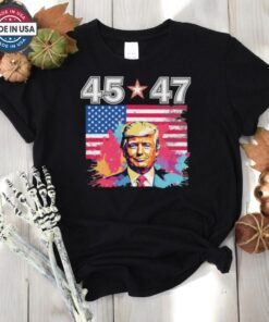 Official Donald Trump Make America Great Again 45 And 47 Shirt