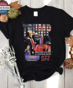 Official Donald Trump Wins 2024 Us President Election 277 Electoral Votes Trump Vance Make America Great Again Vintage Shirt