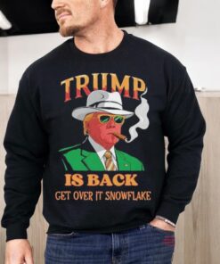 Official Donald Trump Won Is Back Get Over It Snowflake Election Shirt Official Donald Trump Won Is Back Get Over It Snowflake Election Shirt
