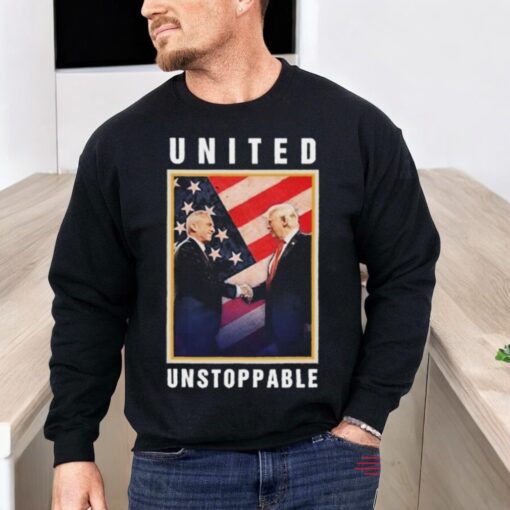 Official Robert F Kennedy Jr Donald Trump United Unstoppable Usa Flag Vintage Shirt