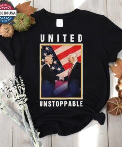 Official Robert F Kennedy Jr Donald Trump United Unstoppable Usa Flag Vintage Shirt