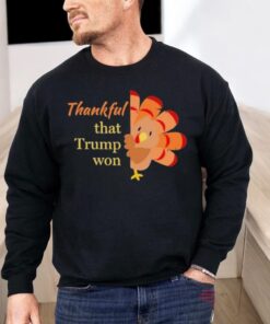 Official Thankful That Trump Won Chicken Shirt