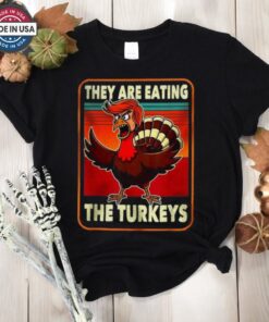 Official They Are Eating Turkey Donald Trump Thanksgiving Shirt